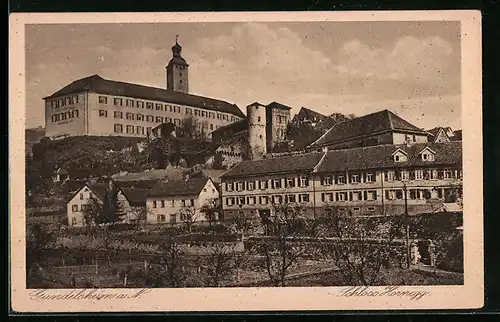 AK Gundelsheim a. N., Schloss Hornegg