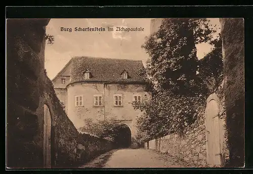 AK Drebach, Burg Scharfenstein im Zschoptautal