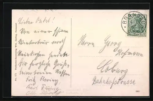 AK Neunkirchen i. O., Ortsansicht aus der Vogelschau