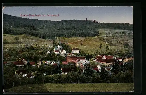 AK Nieder-Beerbach i. O., Gesamtansicht
