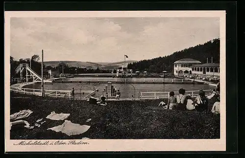 AK Michelstadt / Odw., Stadion