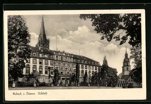 AK Erbach / Odw., Schloss