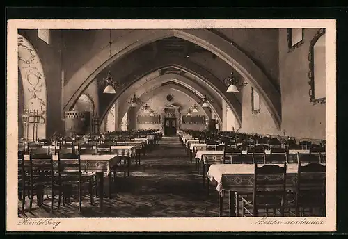 AK Heidelberg, Mensa Academica, im Speisesaal