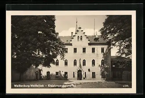 AK Weissenburg-Weisseneck, vor den Kreislungenheilstätten