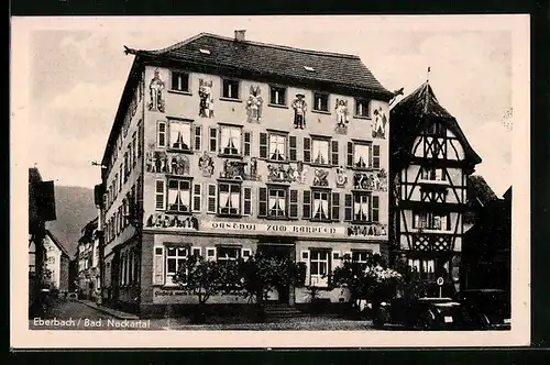 AK Eberbach /Bad. Neckartal, Gasthof zum Karpfen