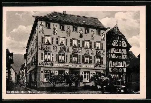 AK Eberbach /Bad. Neckartal, Gasthof zum Karpfen