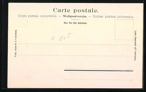 AK Obstalden, Auf der Poststrasse