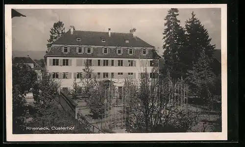 AK Rheineck, Hotel Custerhof