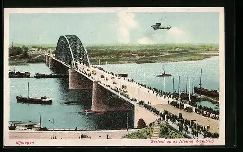 AK Nijmegen, Gezicht op de Nieuwe Waalbrug