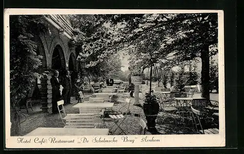 AK Arnhem, Hotel Cafe Restaurant De Schelmsche Burg