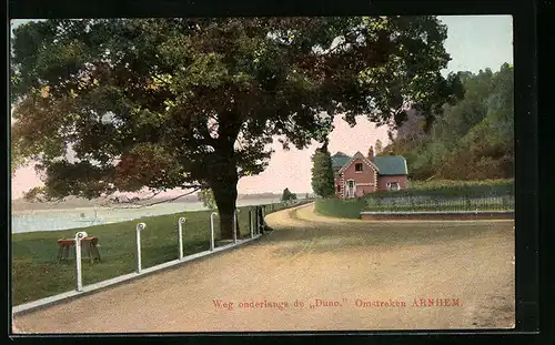 AK Arnhem, Weg onderlangs de Duno, Omstreken