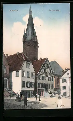 AK Ottweiler, Rathausplatz