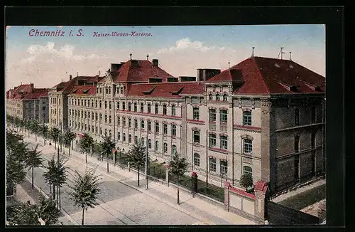 AK Chemnitz i. S., Kaiser-Ulanen-Kaserne