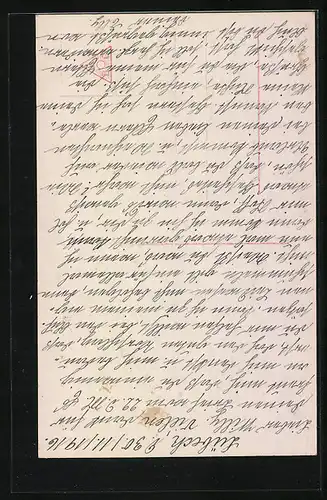 AK Prinz August Wilhelm von Preussen streichelt seinen Hund