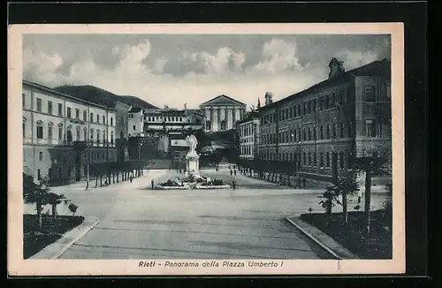 AK Rieti, Panorama della Piazza Umberto I