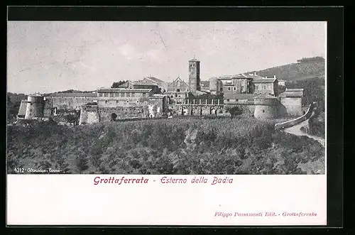 AK Grottaferrata, Esterno della Badia