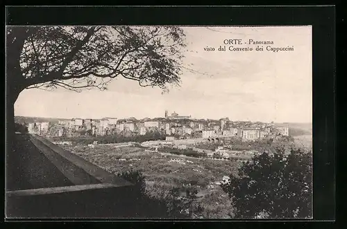 AK Orte, Panorama visto dal Convento dei Cappuccini