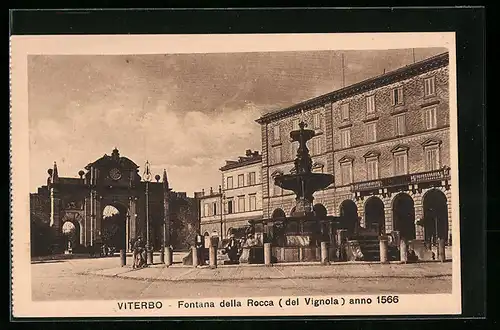 AK Viterbo, Fontana della Rocca