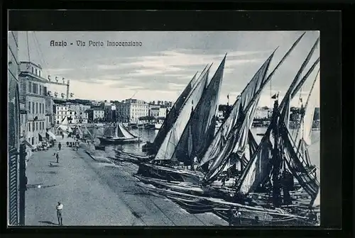 AK Anzio, Via Porto Innocenziano