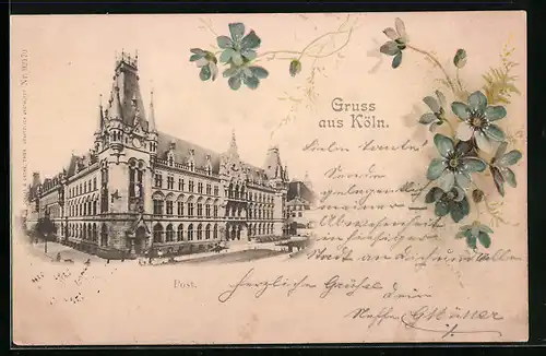AK Köln, Postgebäude