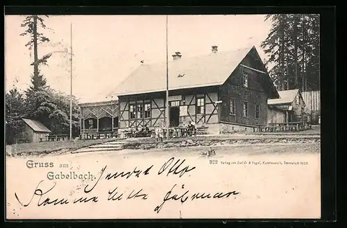 AK Gabelbach, Ortspartie