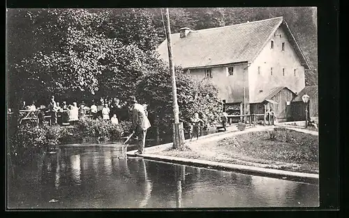 AK Gössweinstein, Stempfermühl, an den drei Quellen