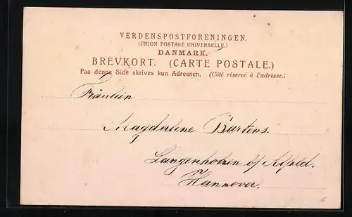 AK Kronborg, Küstenpartie mit Dampfer