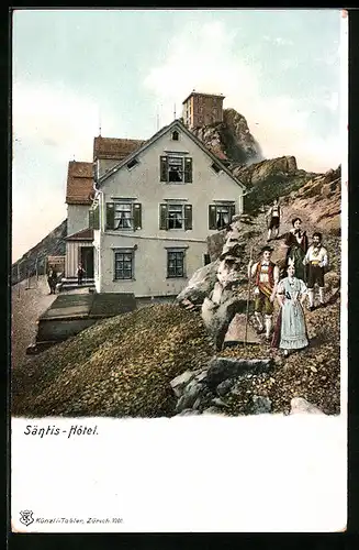 AK Säntis, Hotel auf dem Gipfel