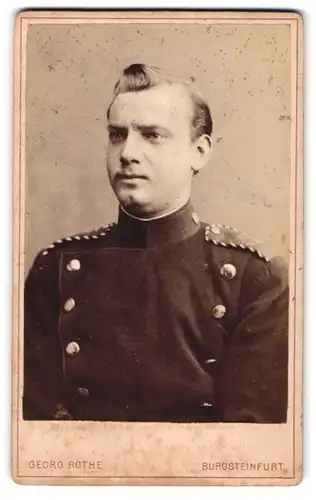 Fotografie Georg Rothe, Burgsteinfurt, junger Einjährig-Freiwilliger Chevauleger C. Hilgemann in Uniform Rgt. 82