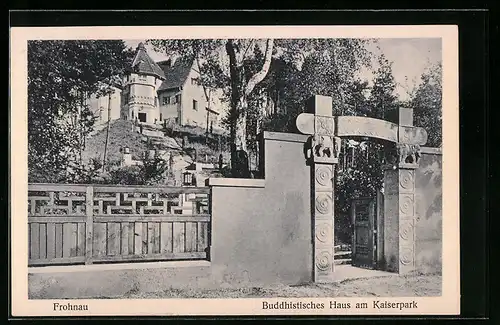 AK Frohnau, Buddhistisches Haus am Kaiserpark