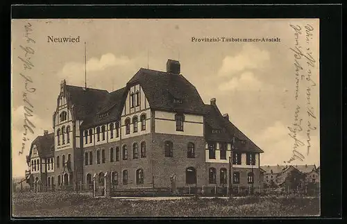 AK Neuwied, Provinzial-Taubstummen-Anstalt