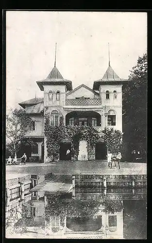 AK Starnberg, Bootshaus des Münchner Ruderklubs von 1880 e. V.