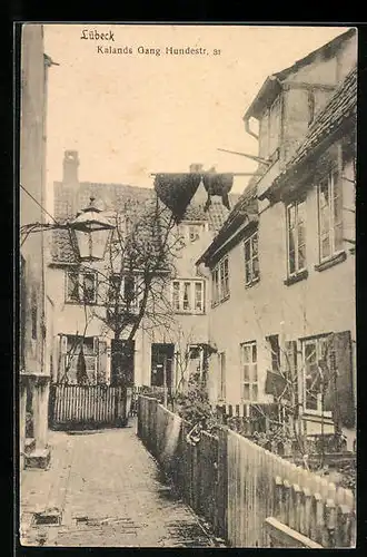 AK Lübeck, Kalands Gang, Hundestrasse 31