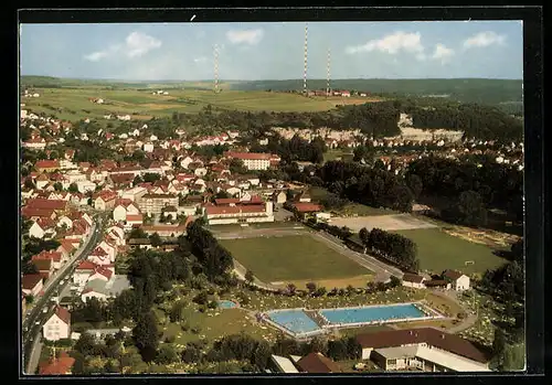 AK Mühlacker /Württ., Ortsansicht aus der Vogelschau