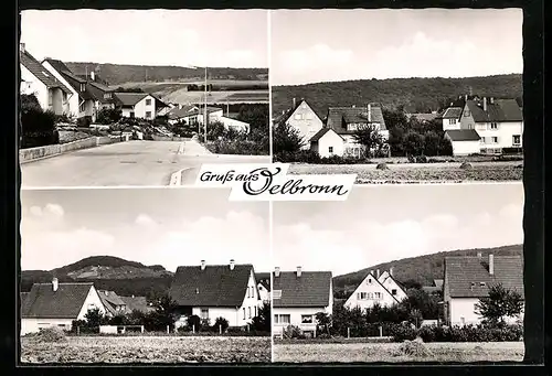 AK Oelbronn, Ansichten des Ortes