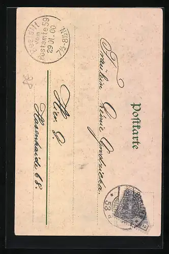 AK Blonde Mädchen mit Blumenkörben