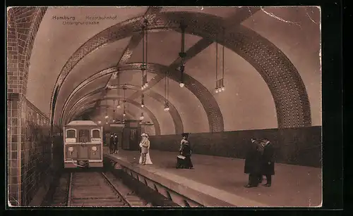 AK Hamburg-St.Georg, Hauptbahnhof, Untergrundbahn