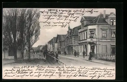 AK Bünde, Ansicht Bolldamm-Strasse