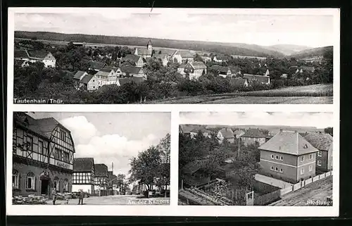 AK Tautenhain /Thür., Gasthaus An der Kanone, Siedlung