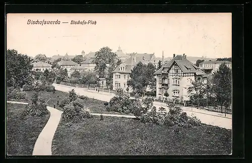 AK Bischofswerda, Bischofs-Platz