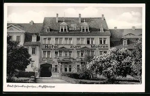 AK Bad Frankenhausen, Hotel zum Mohren