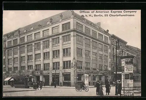 AK Berlin, Offices of American Express Company m. b. H., Charlottenstrasse 55