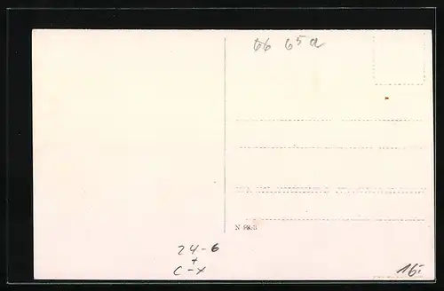 Foto-AK Grub, Sturmkatastrophe 1919, Unwetter