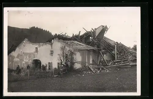 AK La Chaux de Fonds, Cyclone du Juin 1926