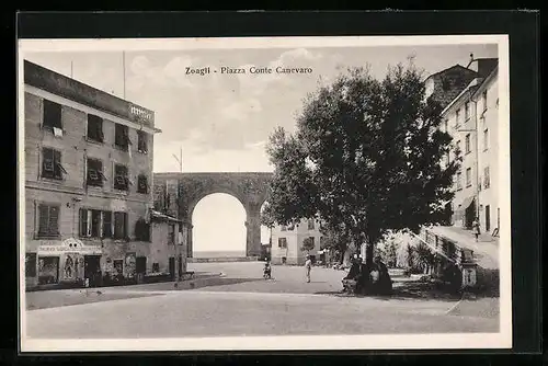 AK Zoagli, Piazza Conte Canevaro