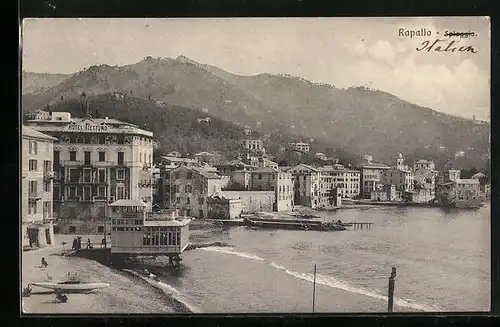 AK Rapallo, Spiaggia