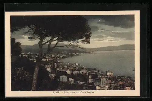 AK Pegli, Panorama dal Castellaccio