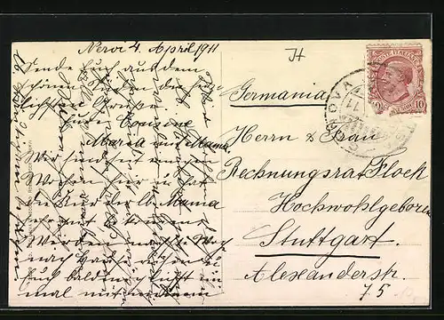 AK Nervi, Passeggiata a mare