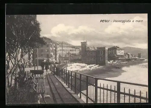 AK Pegli, Passeggiata a mare