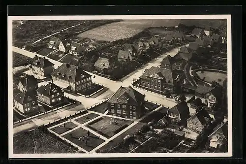 AK Bad Oldesloe, Kontore und Wohnhäuser der Firma Friedrich Bölck Margarinevertrieb